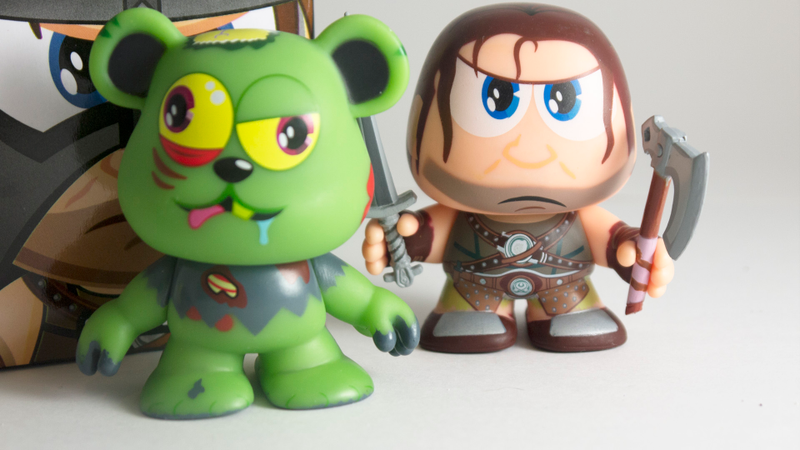 Illustration for article titled Skyrim's Dragonborn is Freakishly Cute in Vinyl